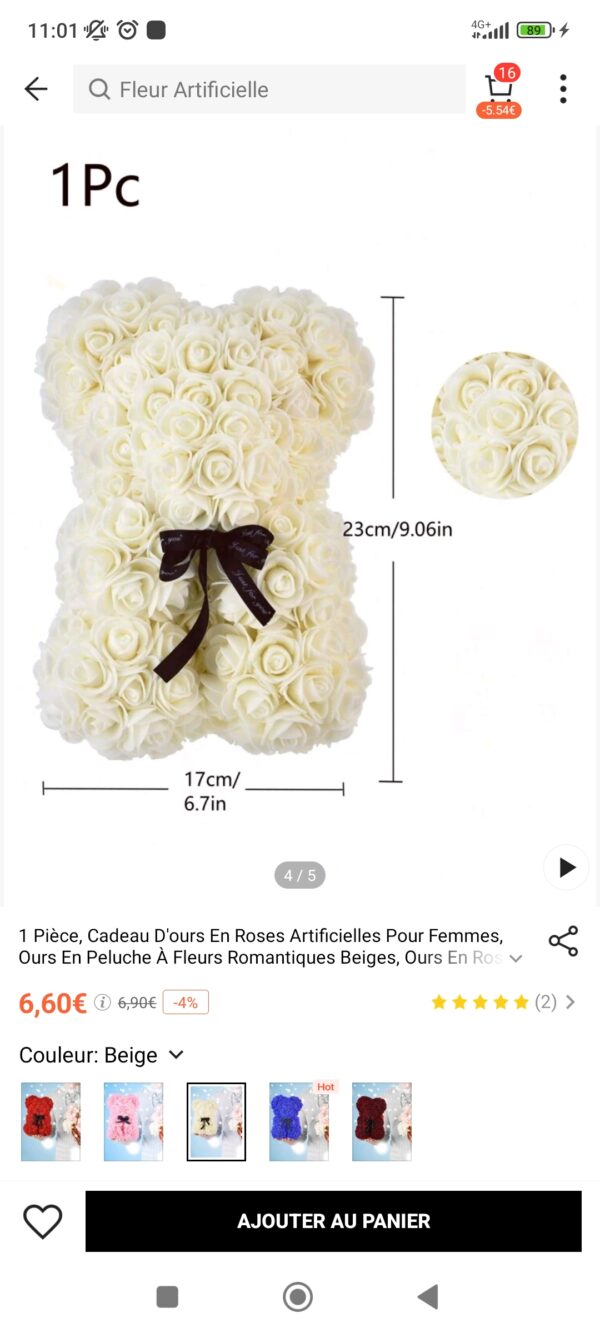 ours en fleurs – Image 5