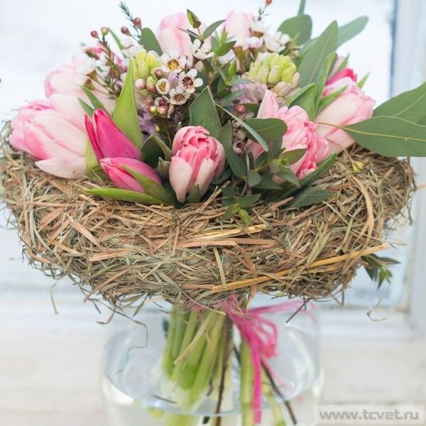 bouquet nid de Pâques