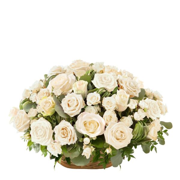 Panier de roses